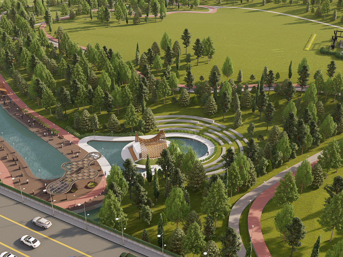 Baku park